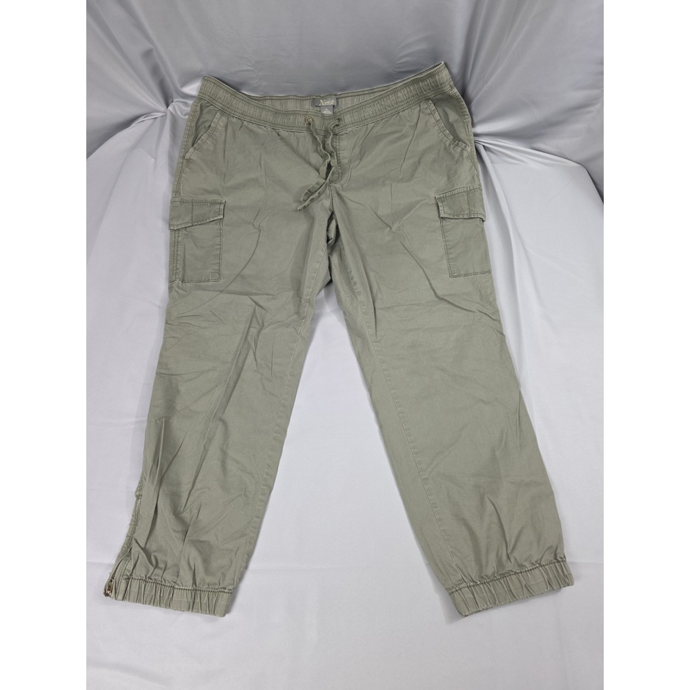 Natural Reflections Joggers XL Bella Vista Zip-Ankle Cargo Pants Gorpcore Hiking